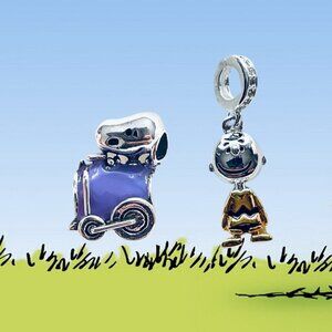 🐾 NWOT Charlie Brown & Snoopy Charms ✨